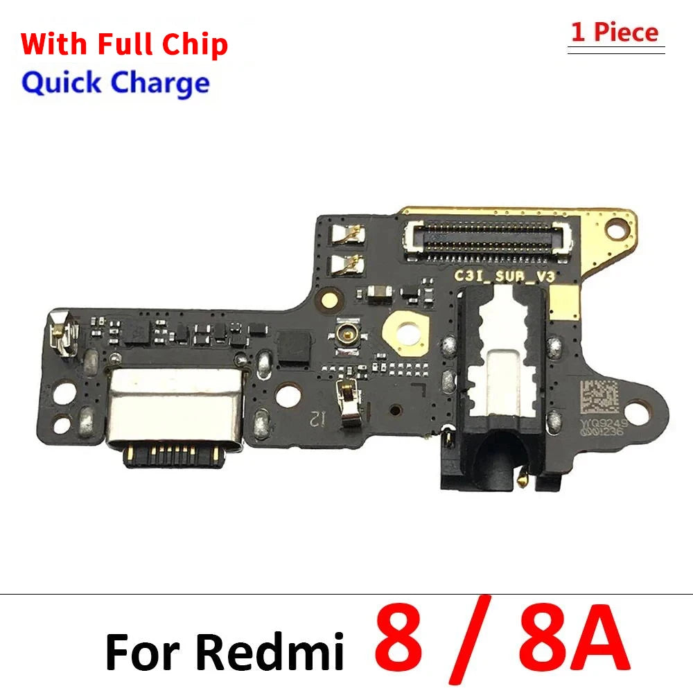For Xiaomi Redmi 4 Pro Note 5A 7 8 Pro 8 8A 9 9T Poco M3 USB Charge Port Dock Connector Charging Board Flex Cable Xiaomi  Xiao mi phone repair parts