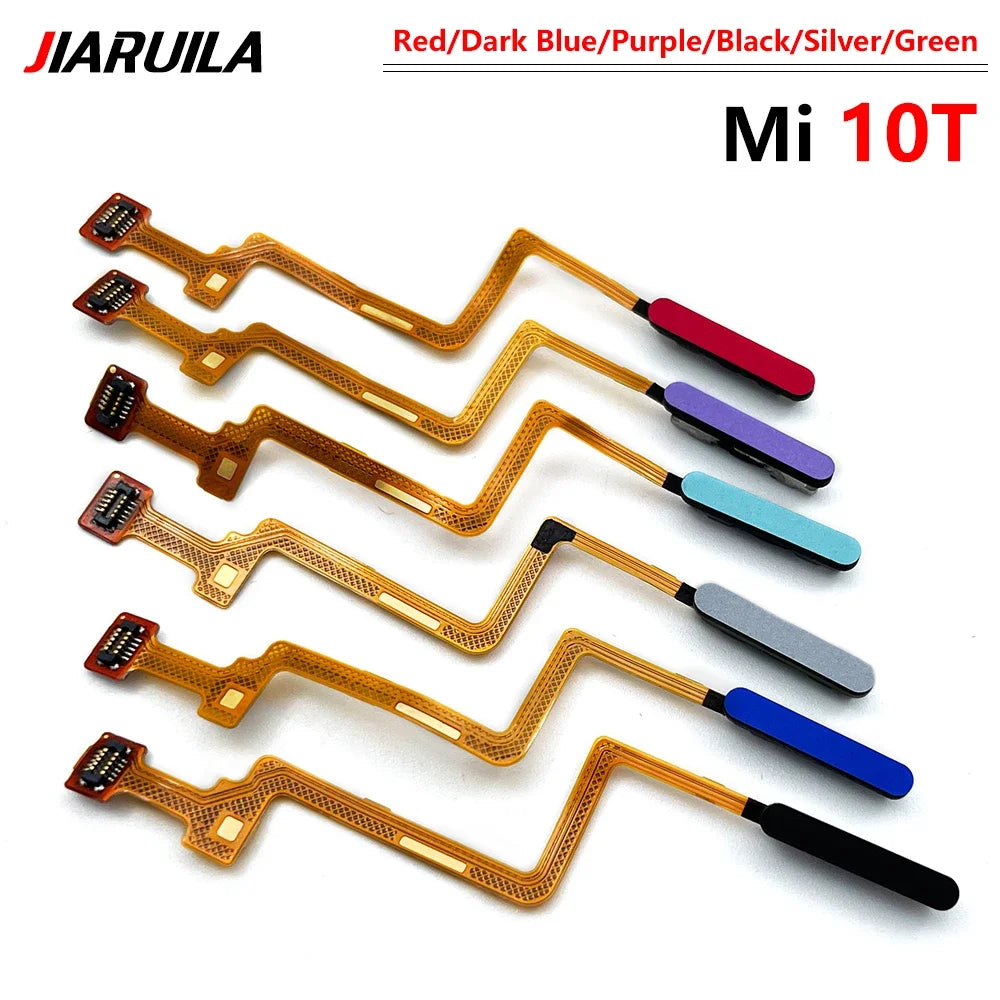 New  For Xiaomi Mi 10T 11T Pro / Mi 11 Lite Fingerprint Sensor Home Return Key Menu Button Flex Cable Replacement Parts  Xiaomi  Xiao mi phone repair parts