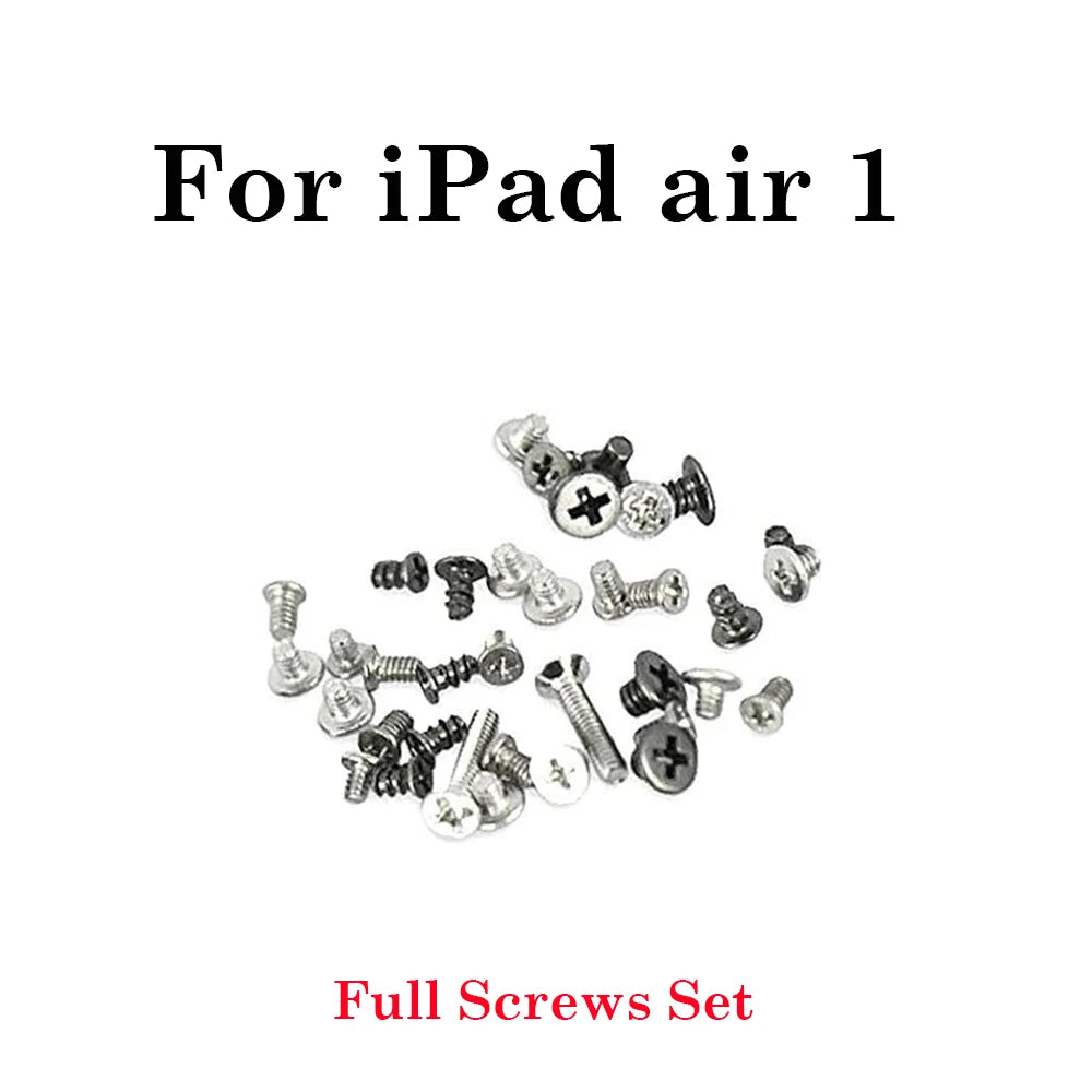 Charger USB Dock Plug Jack Socket Connector Data Flex Cable Screws For iPad 5 6 2017 2018 air 1 A1474 A1475 A1476 A1822 A1954 iPad tablet repair parts