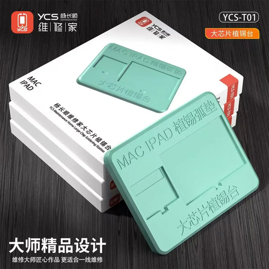 YCS T01 High Temperature Silicone Repair Pad for Apple/Android/iPad   CPU NAND Chip IC Soldering Mat Repair Tools Professional Repair Tools