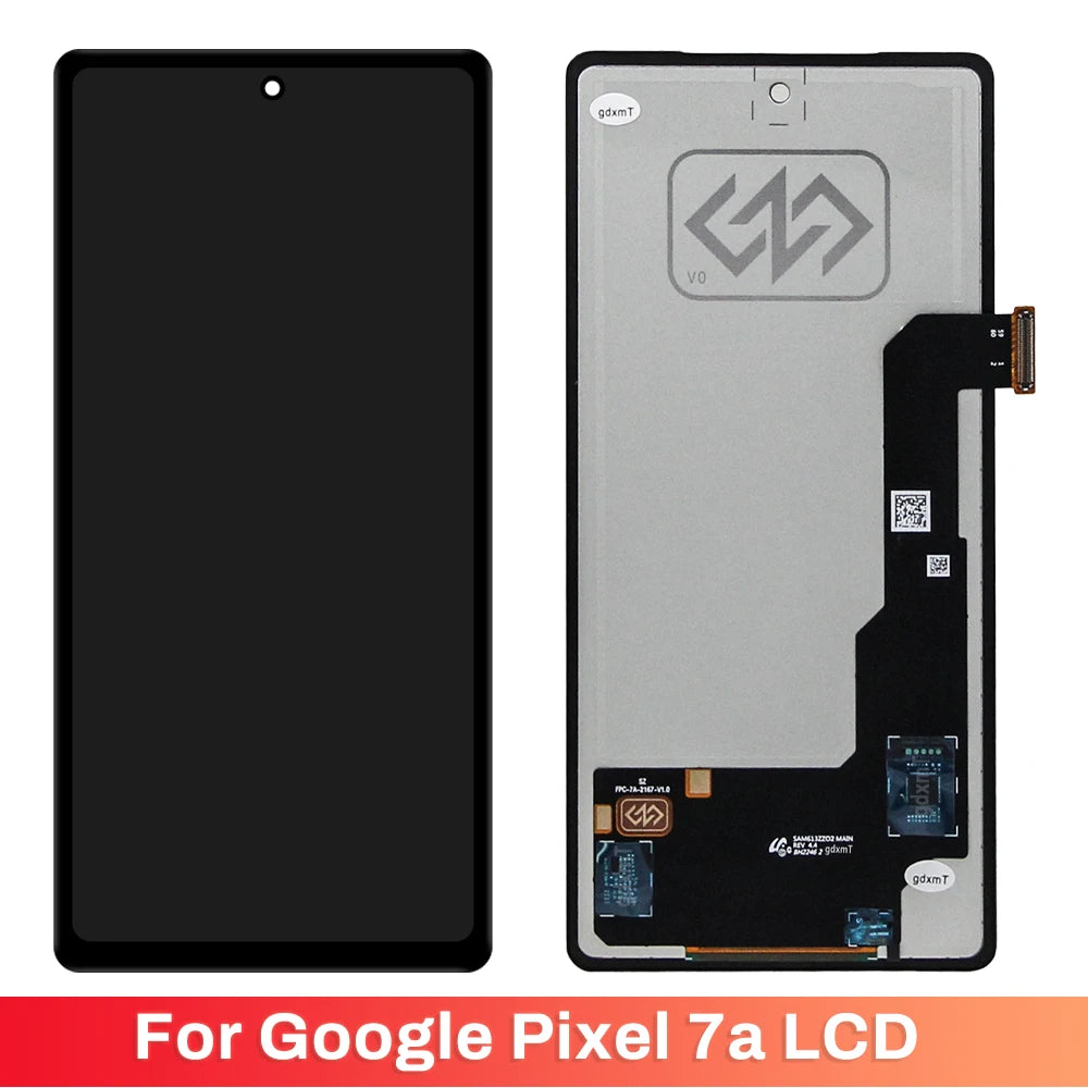 Pixel 7A Display Screen Assembly For Google Pixel 7A GWKK3 GHL1X G0DZQ G82U8 LCD Display Touch Screen Replacement Parts Google phone repair parts