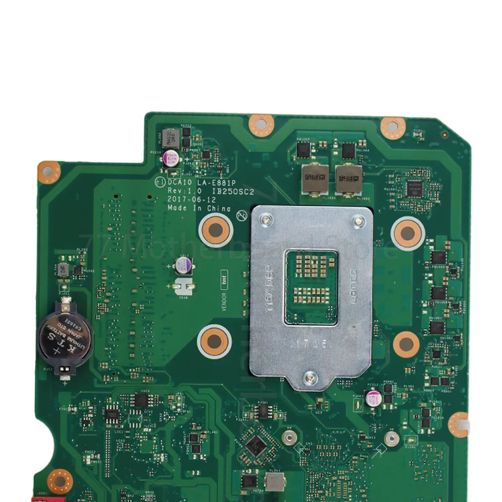 Laptop Motherboard For Lenovo Ideacentre AIO 520-24IKL LA-E881P With CPU R17M 2G 01LM146 01LM145 Lenovo laptop repair parts