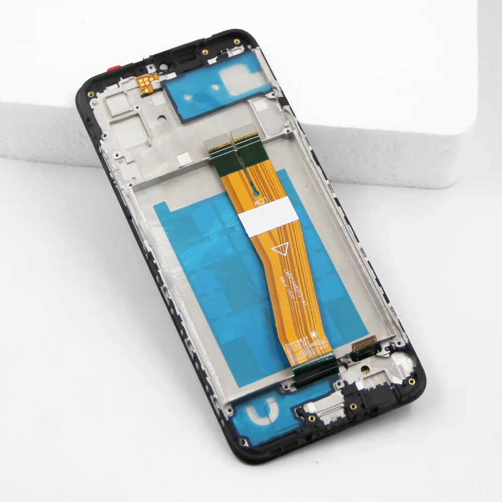 6.5'' A03 Screen With Frame Replacement, for Samsung Galaxy A03 A035 A035F A035F/DS Lcd Display Touch Screen Digitizer Assembly Samsung phone repair parts