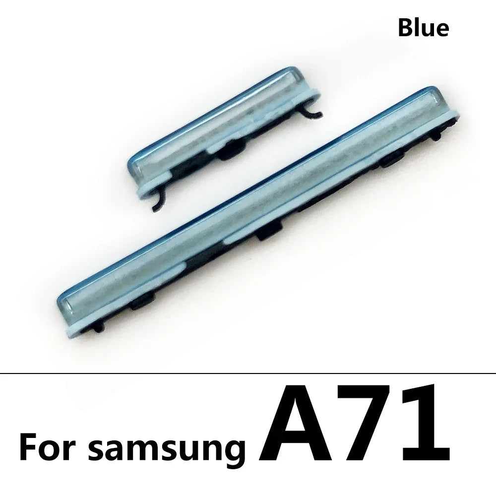 New Side Key Power and Volume Button For Samsung A31 A315F A51 A515F A70 A705F A71 A715F External Plastic Button Samsung phone repair parts