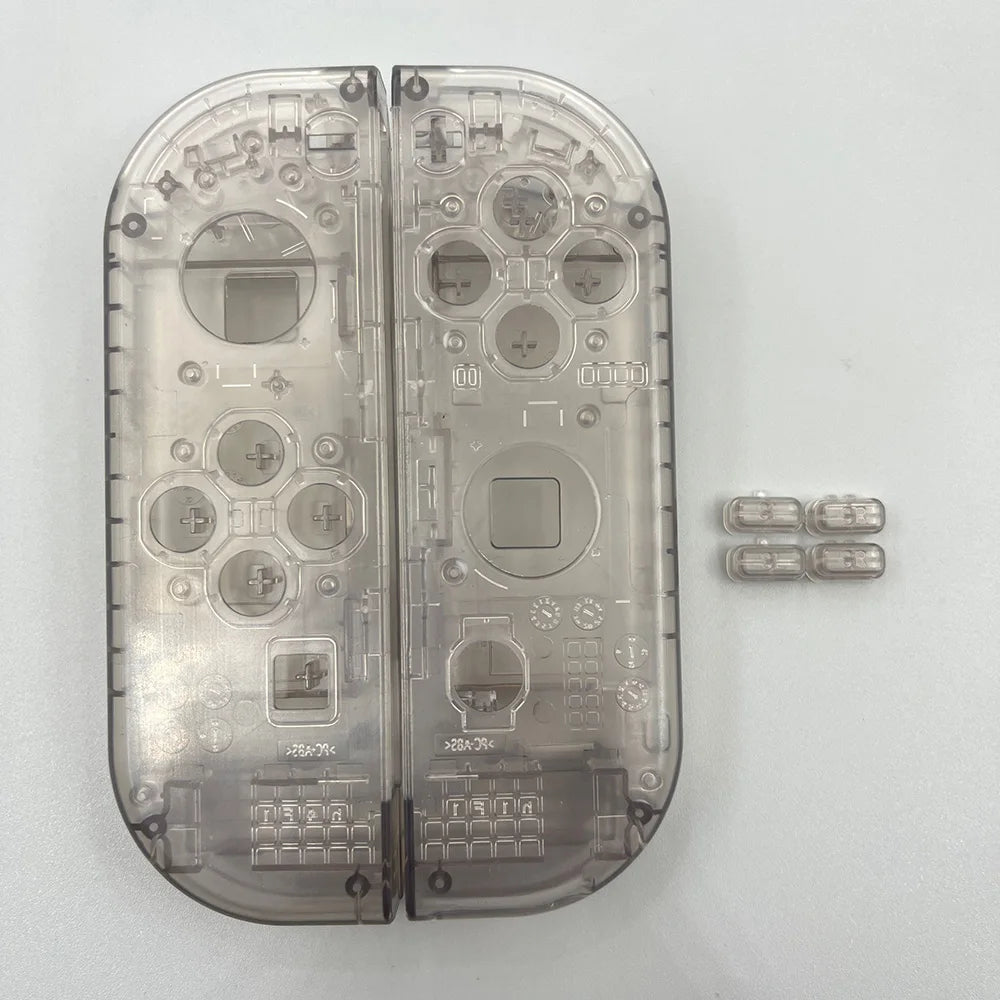 For Switch Oled Replacement Clear Transparent Shell Cover  SL SR Buttons for Nintendo Switch NS Joy Con  Controller Housing Case Game console repair parts