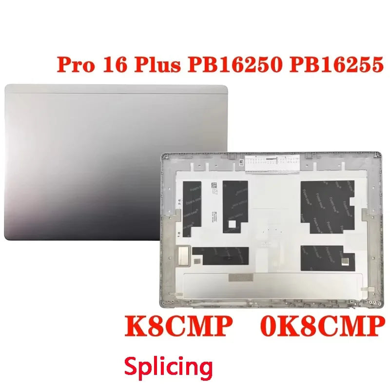 NEW ORIGINAL Laptop Lcd Back Cover Case/Front Frame/Bottom Case For Dell Pro 16 Plus PB16250 PC16255 0780NY 0F9PXD 0K8CMP 0JNP94 Dell laptop repair parts