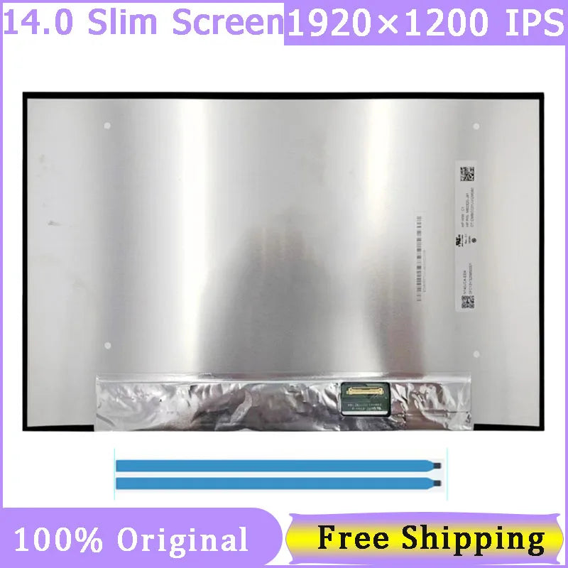 14.0" Slim 30 Pin Laptop Screen N140JCA-EEK NV140WUM-N41 B140UAN03.0 1920*1200 FHD IPS Replacement Display Panel