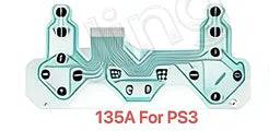 50pcs Film For PS2 PS3 PS4 Pro Slim JDS 030 040 050 Controller Conductive Film Keypad Flex Cable For PS5 Circuit Board Game console repair parts