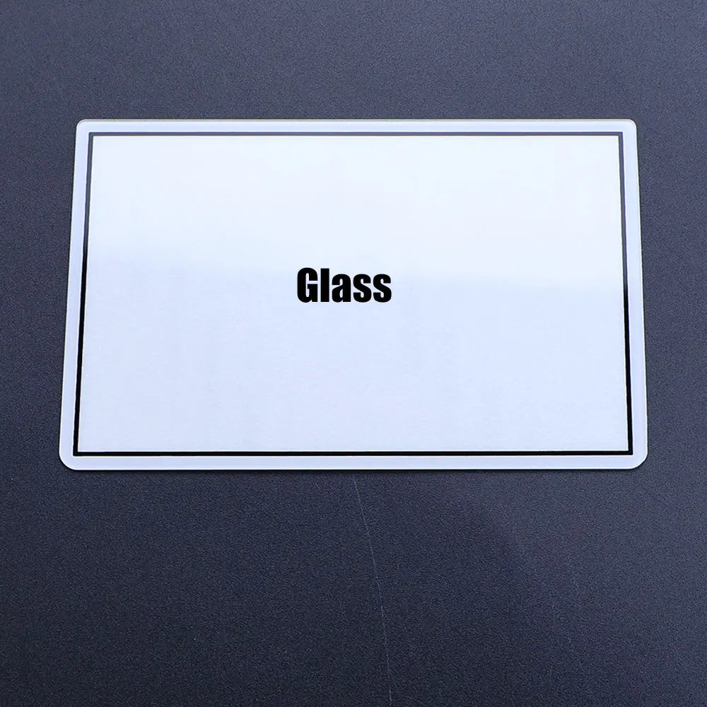Plastic/Glass Upper LCD Screen Lens Replacement For New 3DS New3DS Game Console Top Screen Frame Lens Cover Game console repair parts