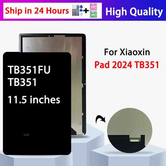 11.5" inch For Xiaoxin Pad 2024 TB351FU LCD Touch Screen Digitizer Assembly For Lenovo Xiaoxin Pad Studio TB351 Display Tablet repair parts