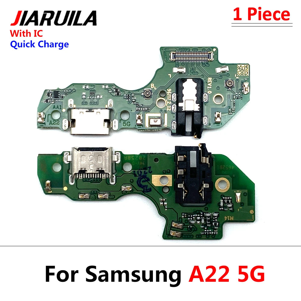 USB Charger Charging Board Dock Port Connector Flex Cable For Samsung A12 A02 A02s A03s A03 Core A13 A22 A32 A33 A53 A04 4G 5G Samsung phone repair parts