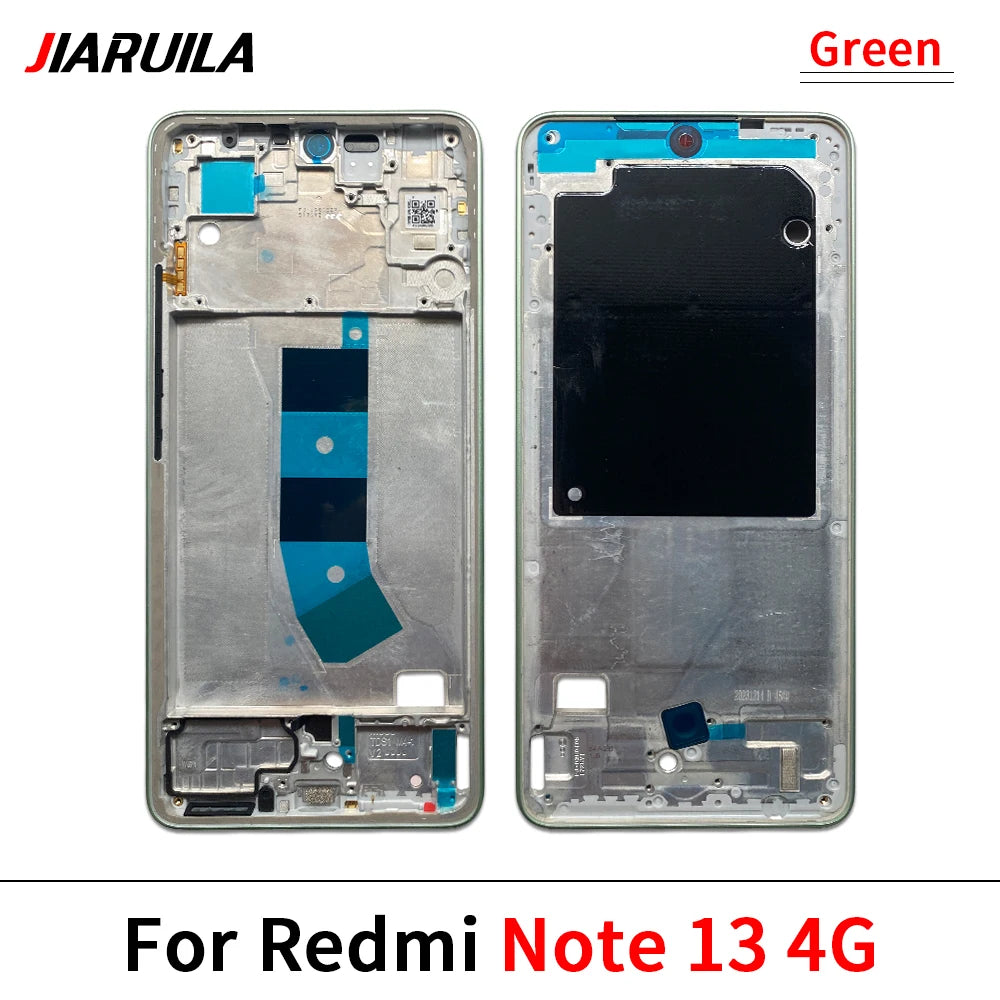 New For Xiaomi Redmi Note 13 Pro Plus 4G 5G Front Housing LCD Frame Screen Bezel Holder Xiaomi  Xiao mi phone repair parts