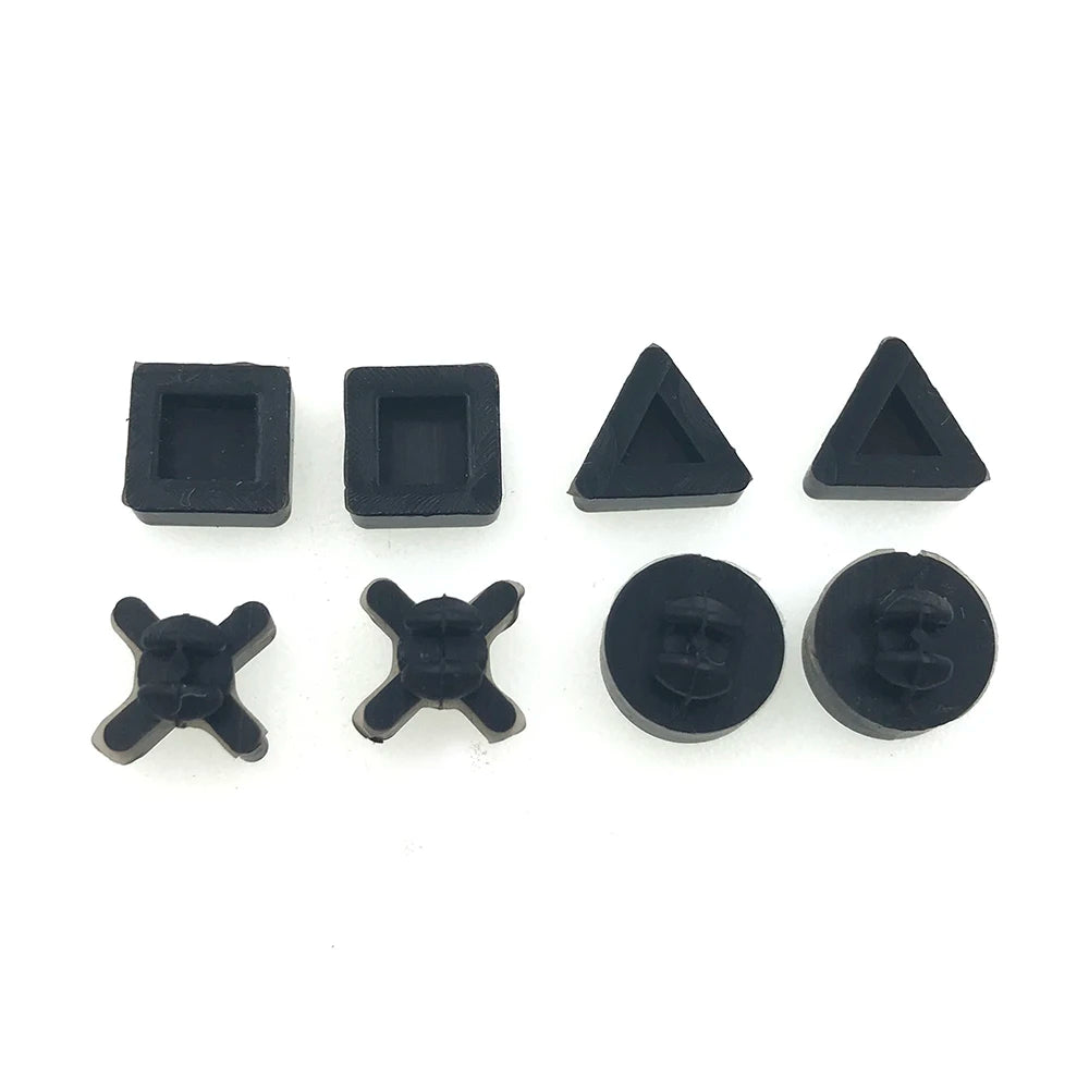 1-20set White Black Replacement Non Slip Silicon Feet Pads Bottom Cover For Sony PS4 Slim & Pro 10XX/1200 Rubber Feet Cover Game console repair parts