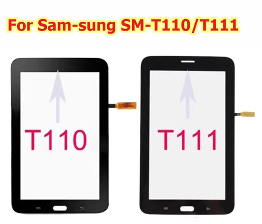 100% tested Tab touch for Samsung SM-T110/T111 digitizer glass Samsung tablet repair parts