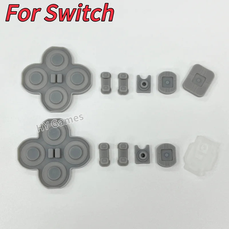20sets for Switch NS Joy Controller Keypad Button L R Conductive Rubber Set  Game console repair parts