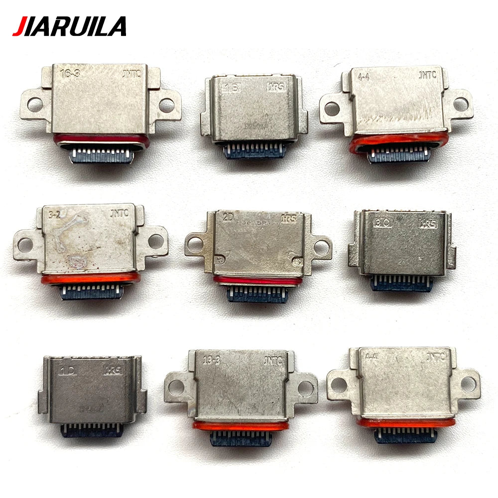 100Pcs, USB Charging Port Connector Charge Jack Socket Plug Dock For Samsung Z Flip 2 3 4 5 / Z Fold 2 3 4 5 Samsung phone repair parts
