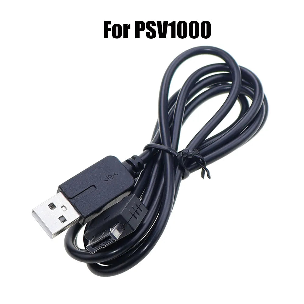 1PC USB Charging Cable Transfer Adapter Wire Data Charger Cord Line For  Psvita PSV 1000 2000  For PSP 1000/2000/3000 For PSP GO Game console repair parts