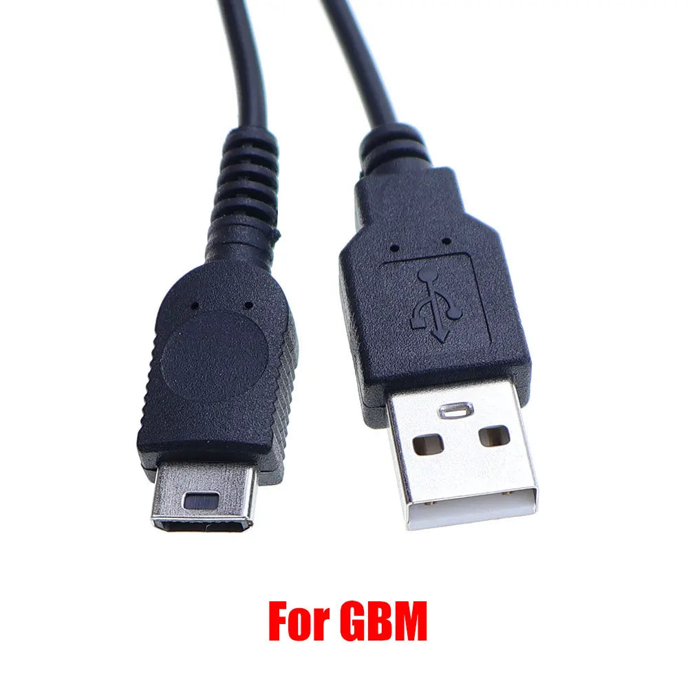 For DS Lite DSL NDSL GBM For NDSi 3DS New 3DS XL LL NDS GBA SP Game Console USB Data Charger Line Charging Power Cable Cord Game console repair parts