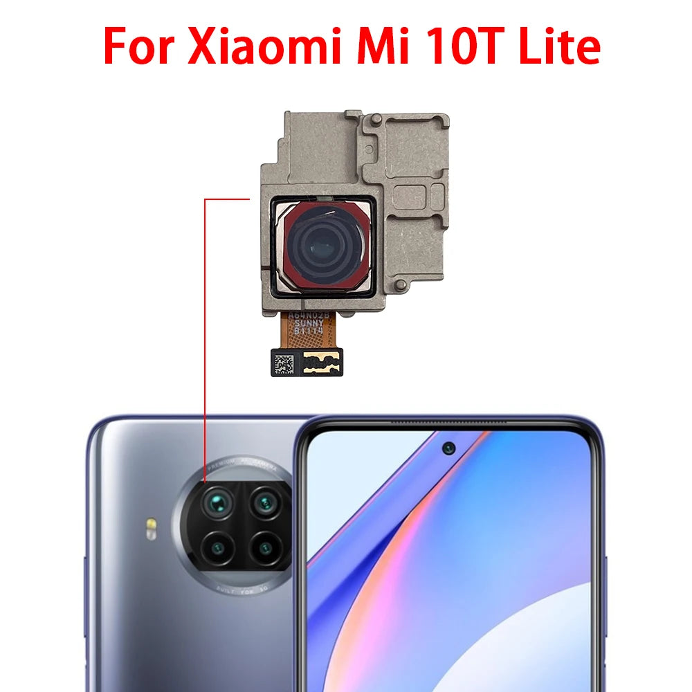 New For Xiaomi Mi 9 10 10T 11 12 Pro Lite Rear Camera Foam Front Back Camera Flex Cable Replacement Parts  Xiaomi  Xiao mi phone repair parts