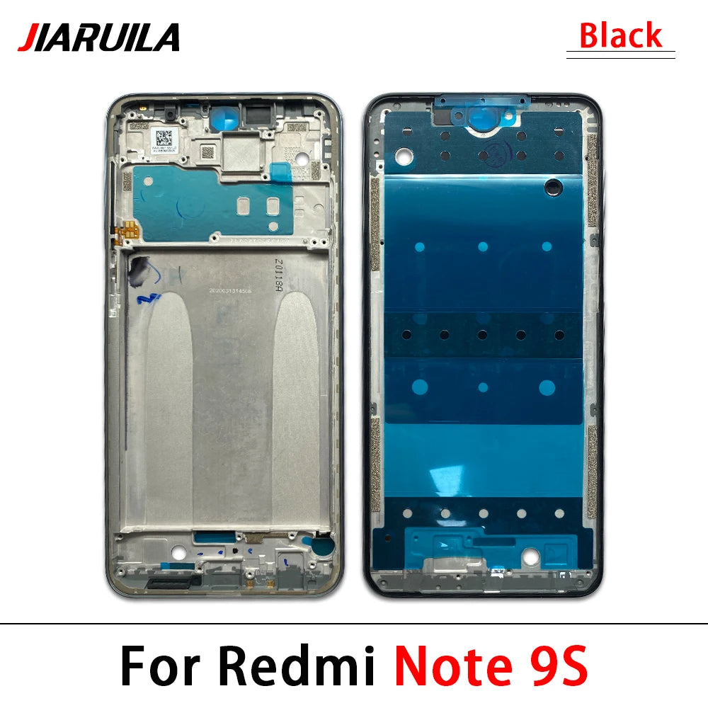 New For Xiaomi Redmi Note 7 8 9s Pro Front Housing LCD Frame Screen Bezel Holder Replacement Parts Xiaomi  Xiao mi phone repair parts