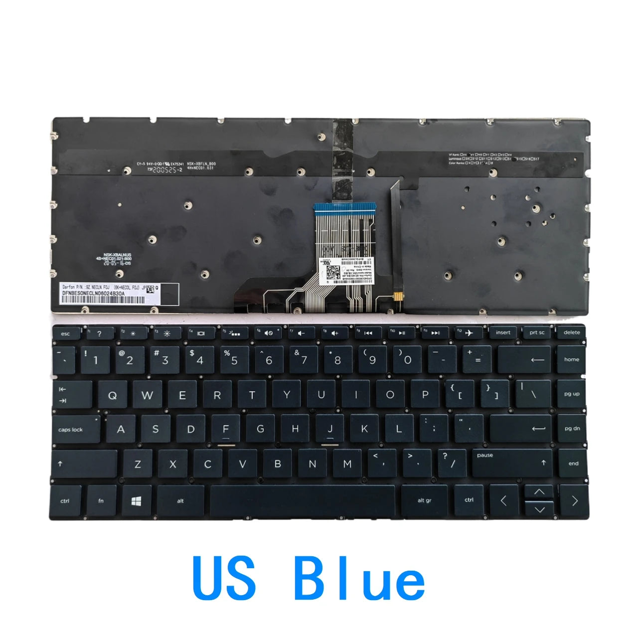 New US Russian Latin language  Backlit Keyboard For HP Pavilion 13-AN Spectre 13-AP Envy 13-AG 13M-AG 13-AH 13-AQ 13-AR HP laptop repair parts