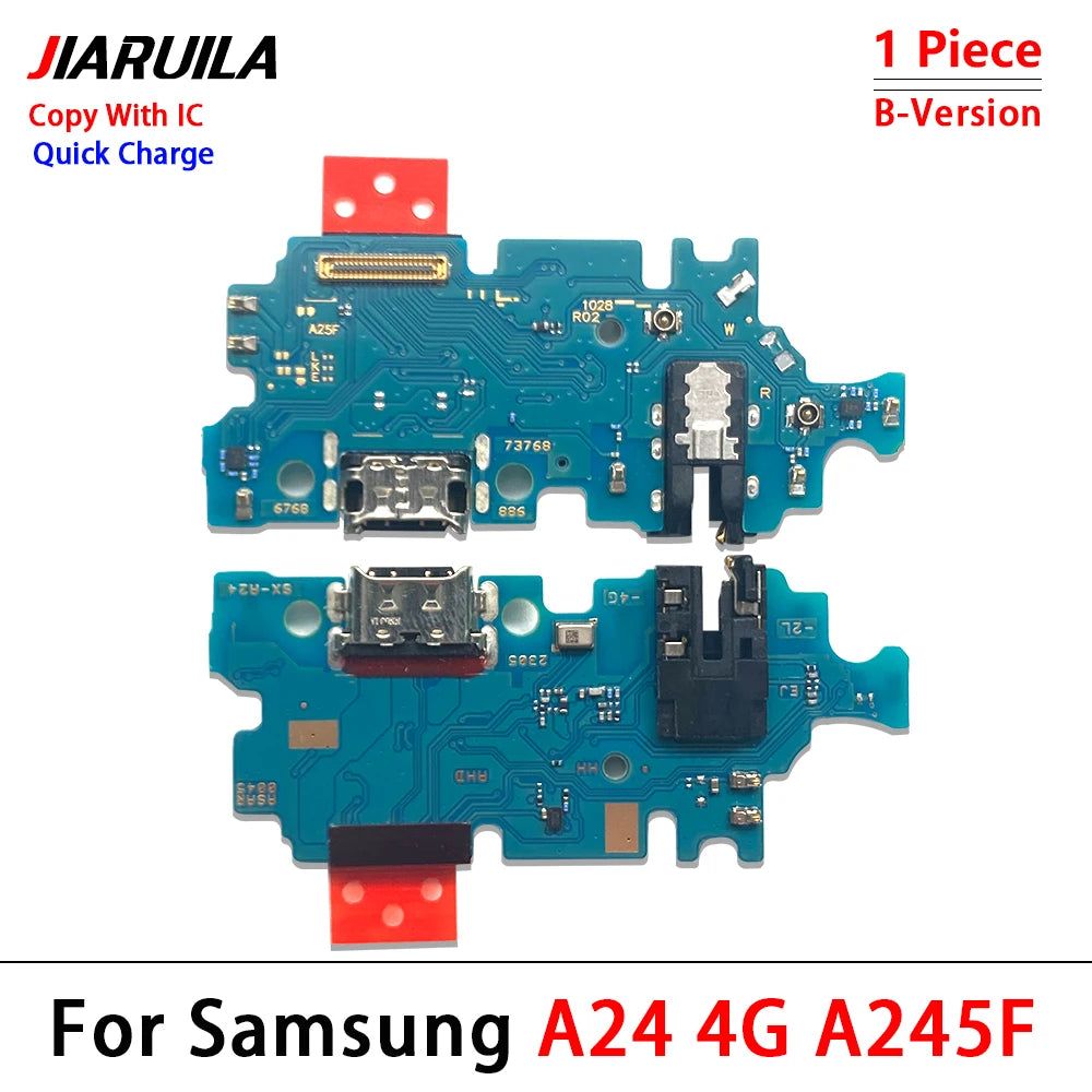 For Samsung A13 A23 A33 A53 A52 A72 A14 A24 A34 A54 4G 5G USB Charging Port Dock Charger Connector Board With Micro Flex Cable Samsung phone repair parts