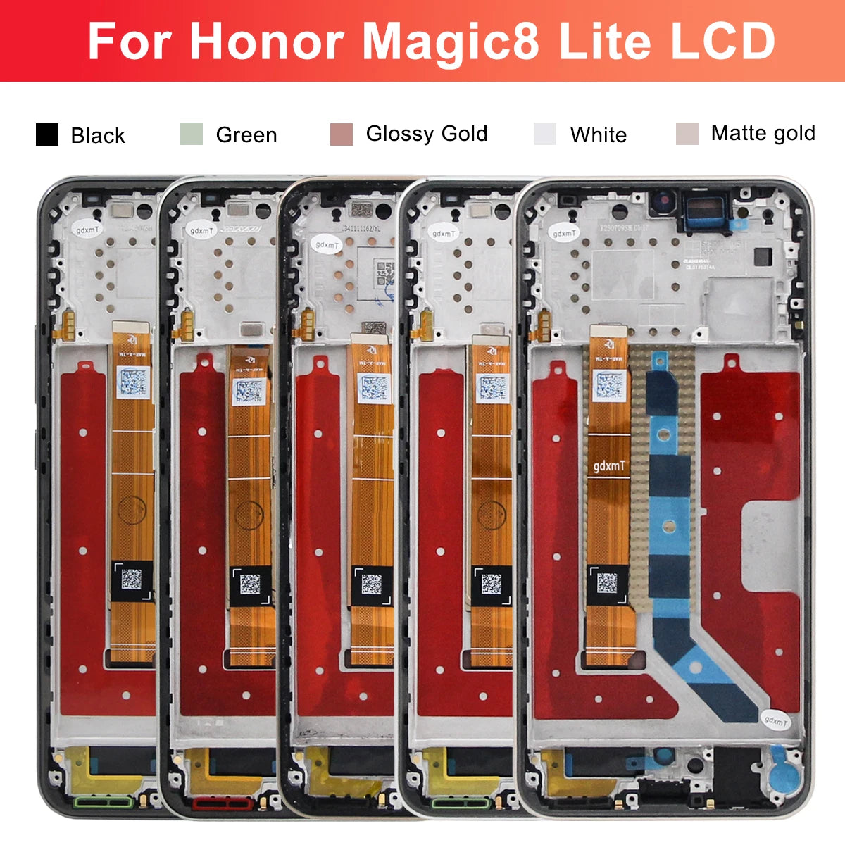 6.79'' For Honor Magic8 Lite MTN-NX1M LCD for HUAWEI Honor Magic 8 Lite LCD Touch Screen Digitizer Assembly Replacement Parts HUAWEI phone repair parts