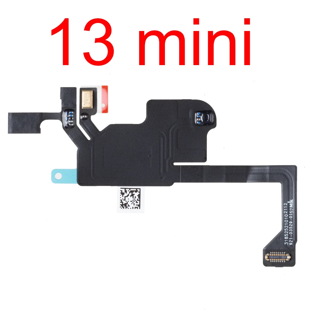 New Front Ear Earpiece Speaker Proximity Light Sensor Flex Ribbon Cable For IPhone 13 14 15 16 Pro Max Plus Mini iPhone phone repair parts