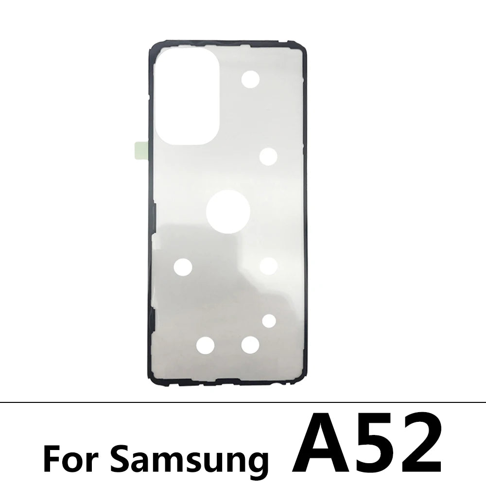 10Pcs， Back Battery Cover Door Sticker Adhesive Waterproof For Samsung A20 A30 A50 A70 A20s A21s A30s A31 A51 A71 A32 A52 A72 Samsung phone repair parts