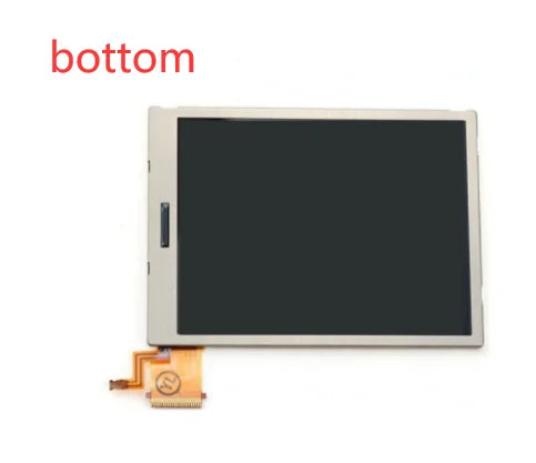 Replacement Top Upper & Bottom Lower Down LCD Screen For Nintendo 3DS LCD with Touch Screen Digitizer Glass Display Touch Panel Game console repair parts
