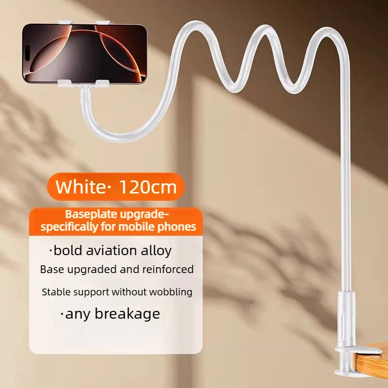 360 Clip Mobile Phone Tablet PC Holder Stand Portable Flexible Lazy Bed Desktop Bracket Desk Mount Stand Base Laptop Accessories