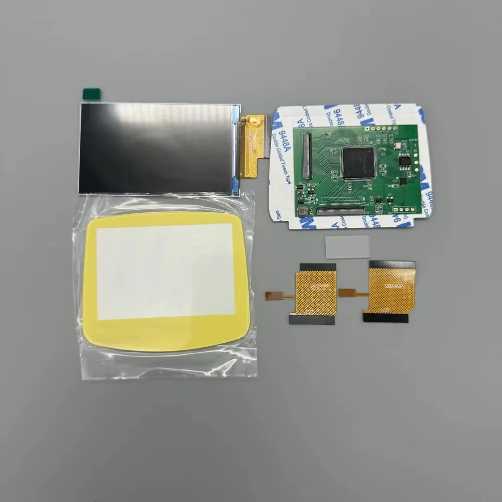 2.9' Original Size IPS LCD Screen For GBA Cut-free Shell No Welding Original Size Screen For GBA Highlight Brightness LCD Gaming Game console repair parts