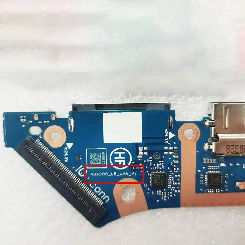 OEM For Lenovo IdeaPad 5 Pro 16 IAH7 16 ARH7 16IAH7 16ARH7 2022 2023 Laptop USB Jack Card reader Power Button Board NB6207Lenovo laptop repair parts
