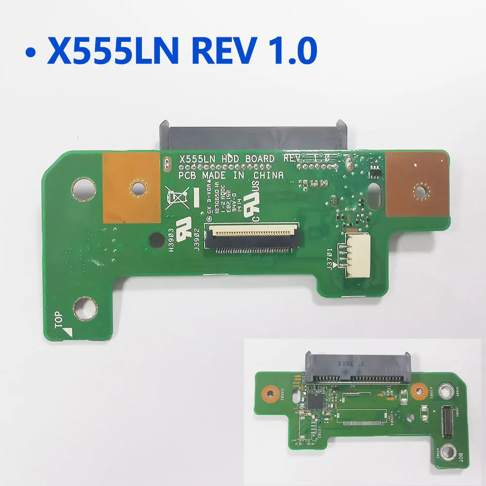 For ASUS X555 X555L X555LD X555LP X555UJ VM590L Y583L W509L W519 F555L A555 X555S Laptop SATA HDD SSD hard drive interface board ASUS laptop repair parts