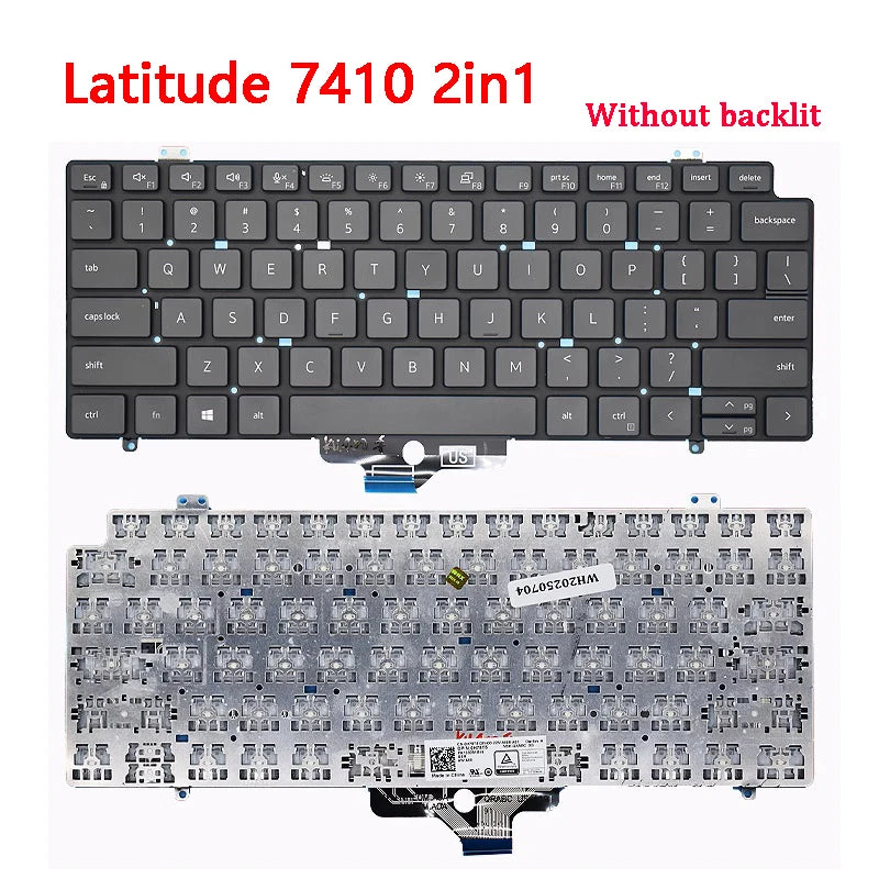New ORIGINAL Laptop Keyboard For DELL Latitude 5420 5421 7420 7410 7520 7521 P137G Dell laptop repair parts