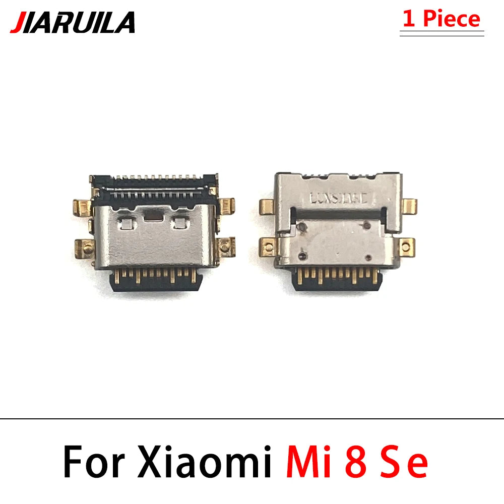 2Pcs, For Xiaomi Mi 8 9 Se 9T 10 10T 11 11T 12 Lite Pro Mi A1 A2 A3 USB Charging Port Connector Charge Jack Socket Dock Xiaomi  Xiao mi phone repair parts