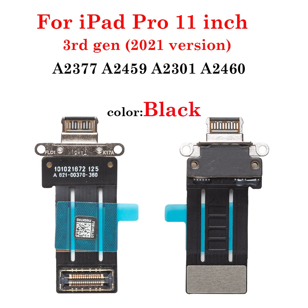 USB Charging Charger Port Dock Connector Data Flex Ribbon For iPad Pro 9.7 10.5 11 12.9  inch 1st 2nd 3rd 4th 5th Generations iPad tablet repair parts