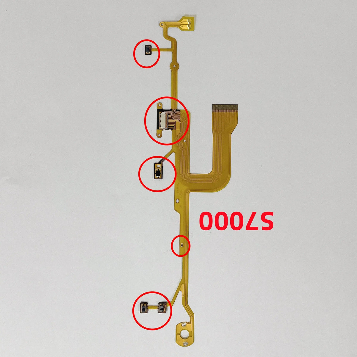 New S7000 Lens Back Flex Cable with Sensor and IC for Nikon S7000 Lens Cable Replacement Part Digital Camera repair parts