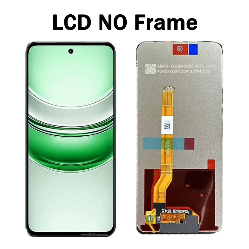 6.67“IPS 120Hz for Realme C75 5G RMX3943 Lcd Display Touch Screen Digitizer Assembly C75 Display with Frame Oppo phone repair parts Realme phone repair parts