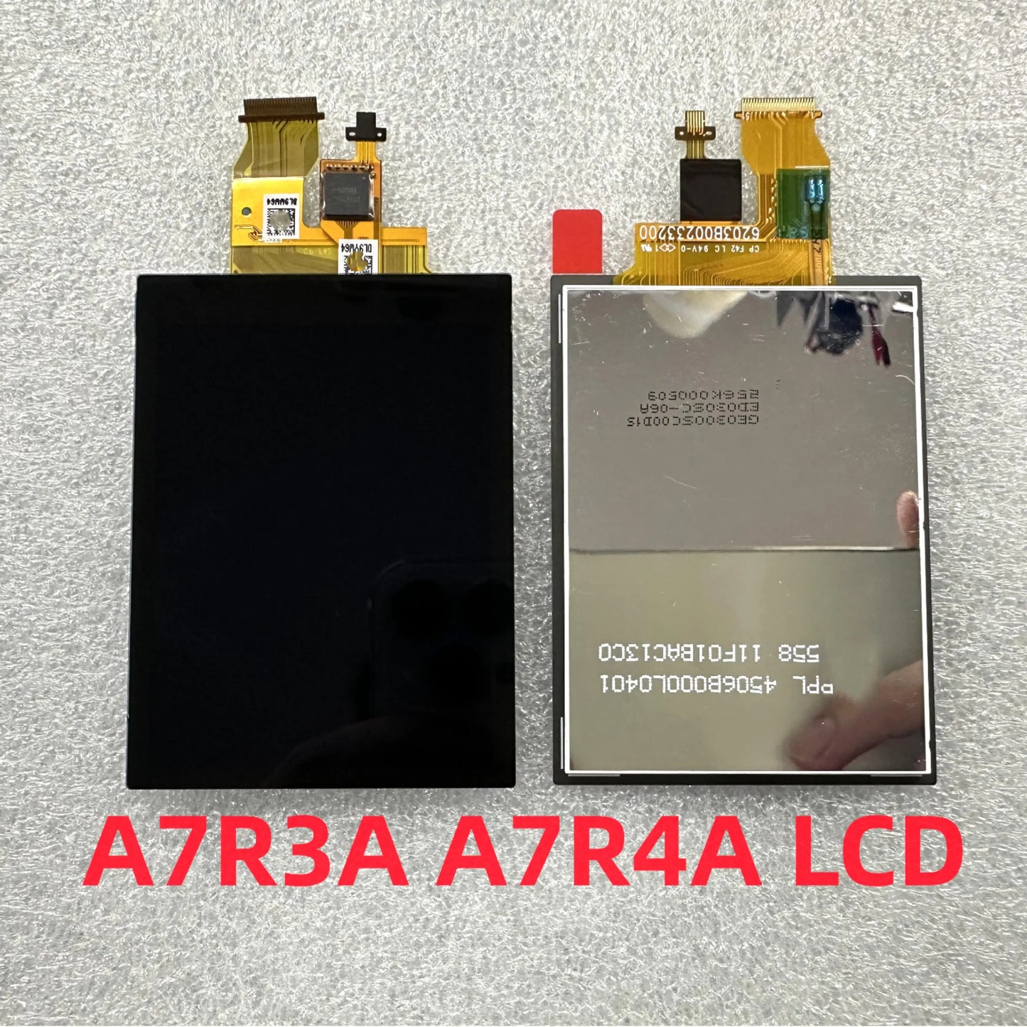 New Original For Sony FX30 A7R3A A7R4A Touch Screen LCD with Backlight A7R3a A7R4a LCD Display Repair Part Digital Camera repair parts