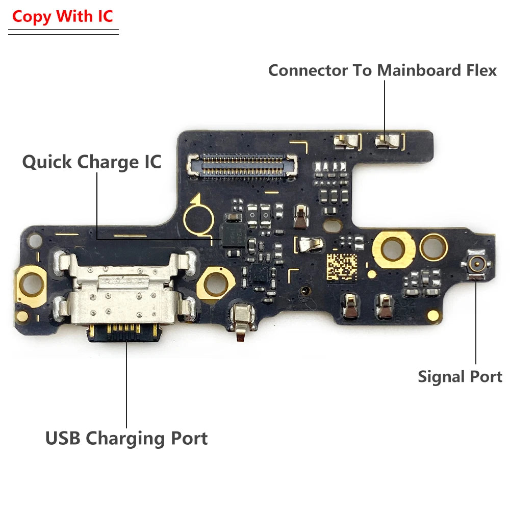 New For Xiaomi Mi A1 A2 A3 Lite 5X 6X CC9E Dock Connector Micro USB Charger Charging Port Flex Cable Microphone Board  Xiaomi  Xiao mi phone repair parts