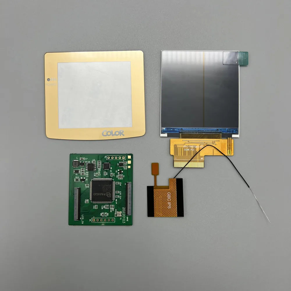2.6' IPS High Brightness LCD Screen Is Suitable for Nintendo Game Boy Color IPS GBC LCD Support Pixel Display Game console repair parts