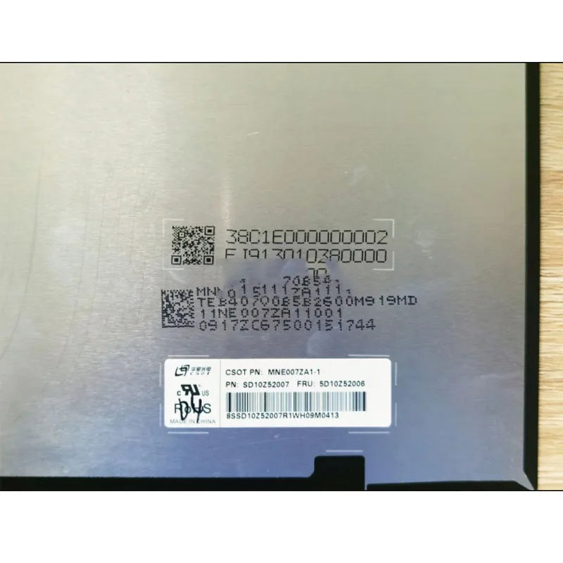 14 Inch IPS Screen MNE007ZA1-1 MNE007ZA1-3 B140QAN04.0 For Lenovo Ideapad 5 Pro-14ITL6 Pro-14ACN6 EDP 40 Pins 2880x1800 2.8K Lenovo laptop repair parts