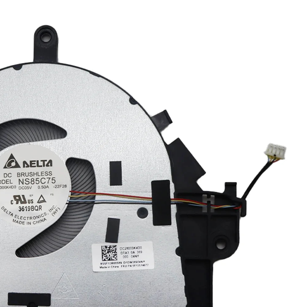 Original Laptop CPU Cooling Fan For Lenovo IdeaPad Slim 3 15IRH8 15IAH8 15IRU8 15IAN8 15ABR8 15AMN8 15IRU9 5F10S14077 5F10S14078 Lenovo laptop repair parts