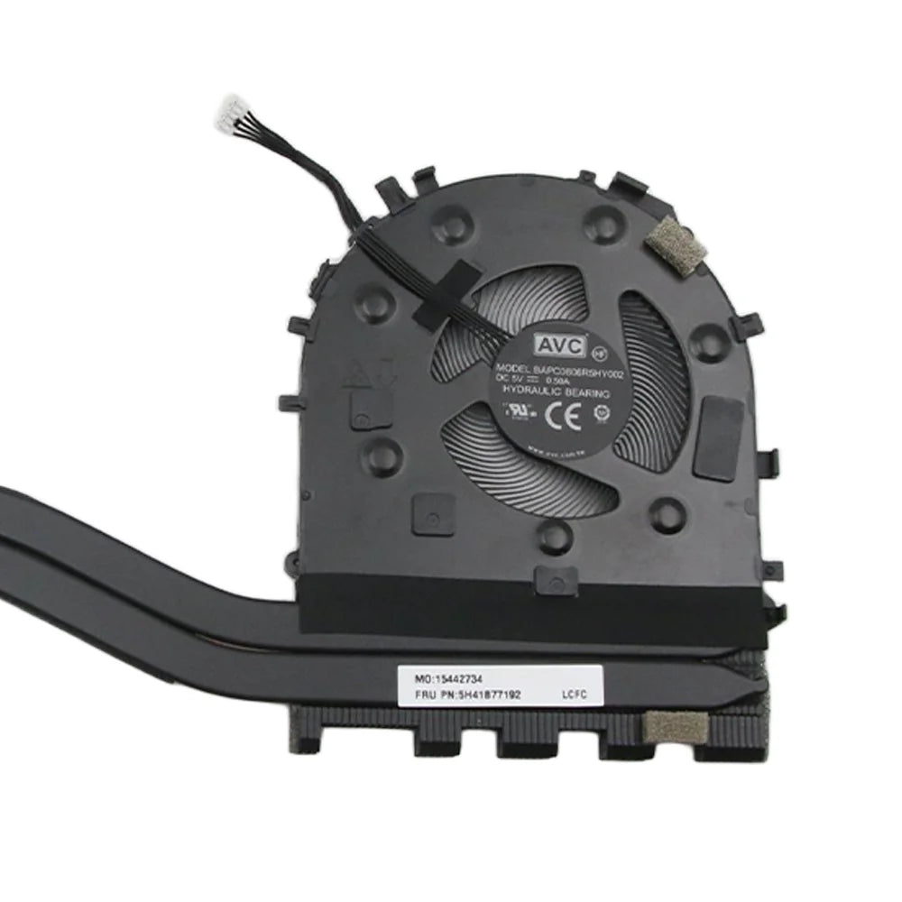 Original For Lenovo ThinkPad E14 Gen 3 E15 Gen 3 Laptop Fan Heatsink CPU Cooler Cooling Fan HE430 FRU:5H41B77193 5H41B77192 UMA Lenovo laptop repair parts