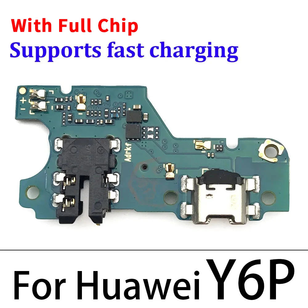 Dock Connector USB Charger Charging Port Board Flex Cable For Huawei Y5 Y6 Y7 Y9 Prime 2017 2018 2019 Y6s Y6P Y7P Y8s Y8P Y9s Huawei phone repair parts