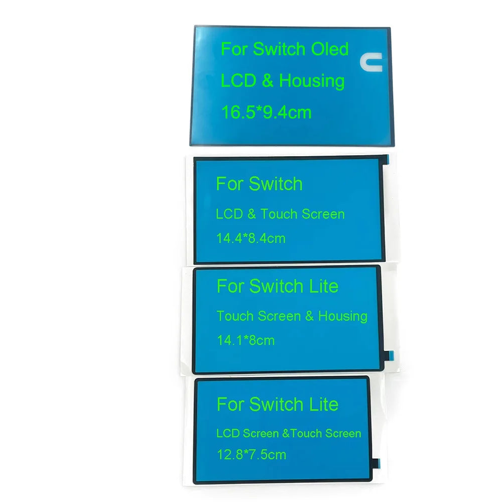 1PC For Switch NS Lite/ Oled/ NS2 Game Host LCD Touch Screen Dustproof Sponge Pad Double Sided Adhesive Pad Rubber Frame Parts Game console repair parts