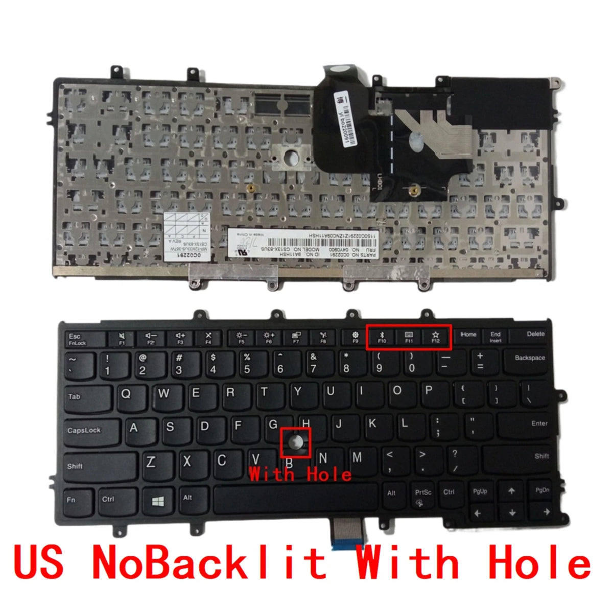 New US Russian Spanish Latin Arab Brazil Portuguese Laptop Backlit Keyboard For Lenovo Thinkpad X270 Notebook PC Replacement Lenovo laptop repair parts