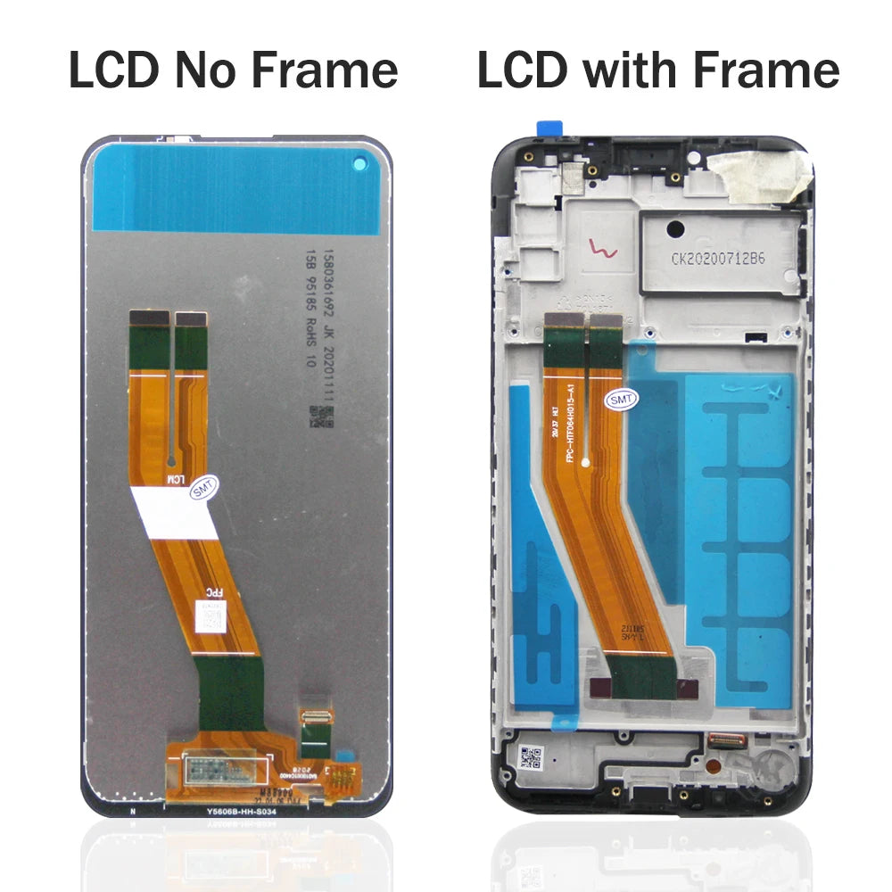 6.4'' A11 Display Screen With Frame, for Samsung Galaxy A11 A115 A115F/DS A115F Lcd Display Touch Screen Digitizer Replacement Samsung phone repair parts