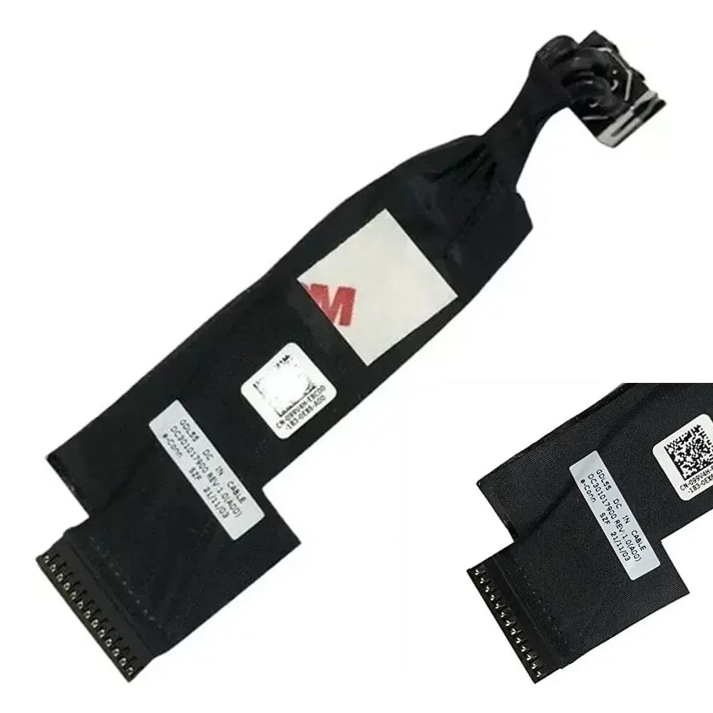 For Dell G15 5510 5511 5515 5520 5521 5525 G16 7625 7620 M15 R5 R6 R7 Laptop DC Power Connector Jack DC-IN Charging Flex Cable Dell laptop repair parts